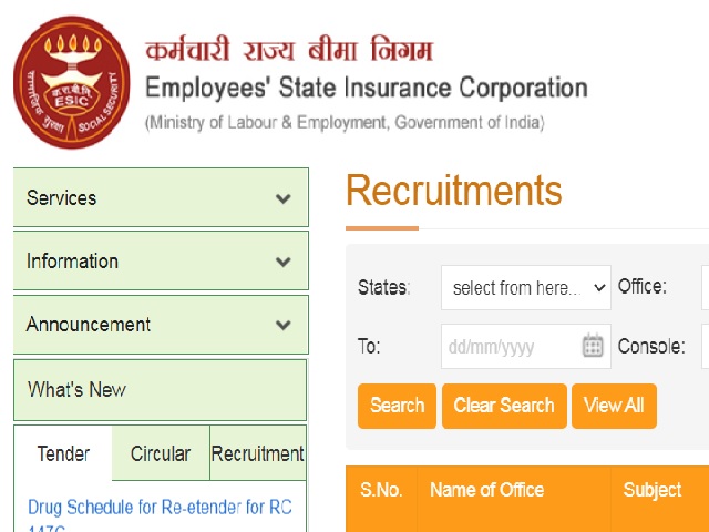 ESIC Ludhiana Recruitment 2021: Notification Out for 60 Senior Resident/Specialist Posts @esic.nic.in, Walk-in On Aug 24
